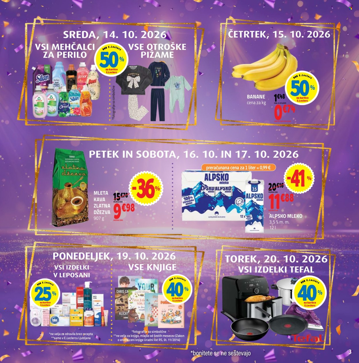 E.Leclerc katalog - 14.10.2026 - 24.10.2026. Stran 3