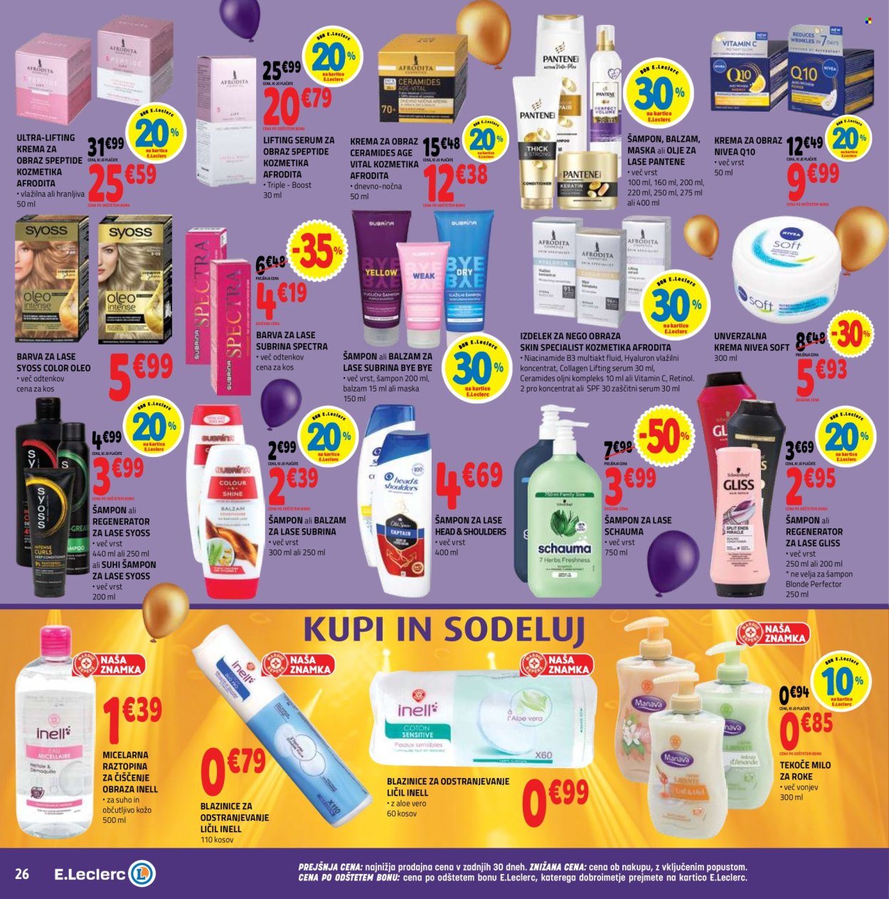 E.Leclerc katalog - 14.10.2026 - 24.10.2026. Stran 26
