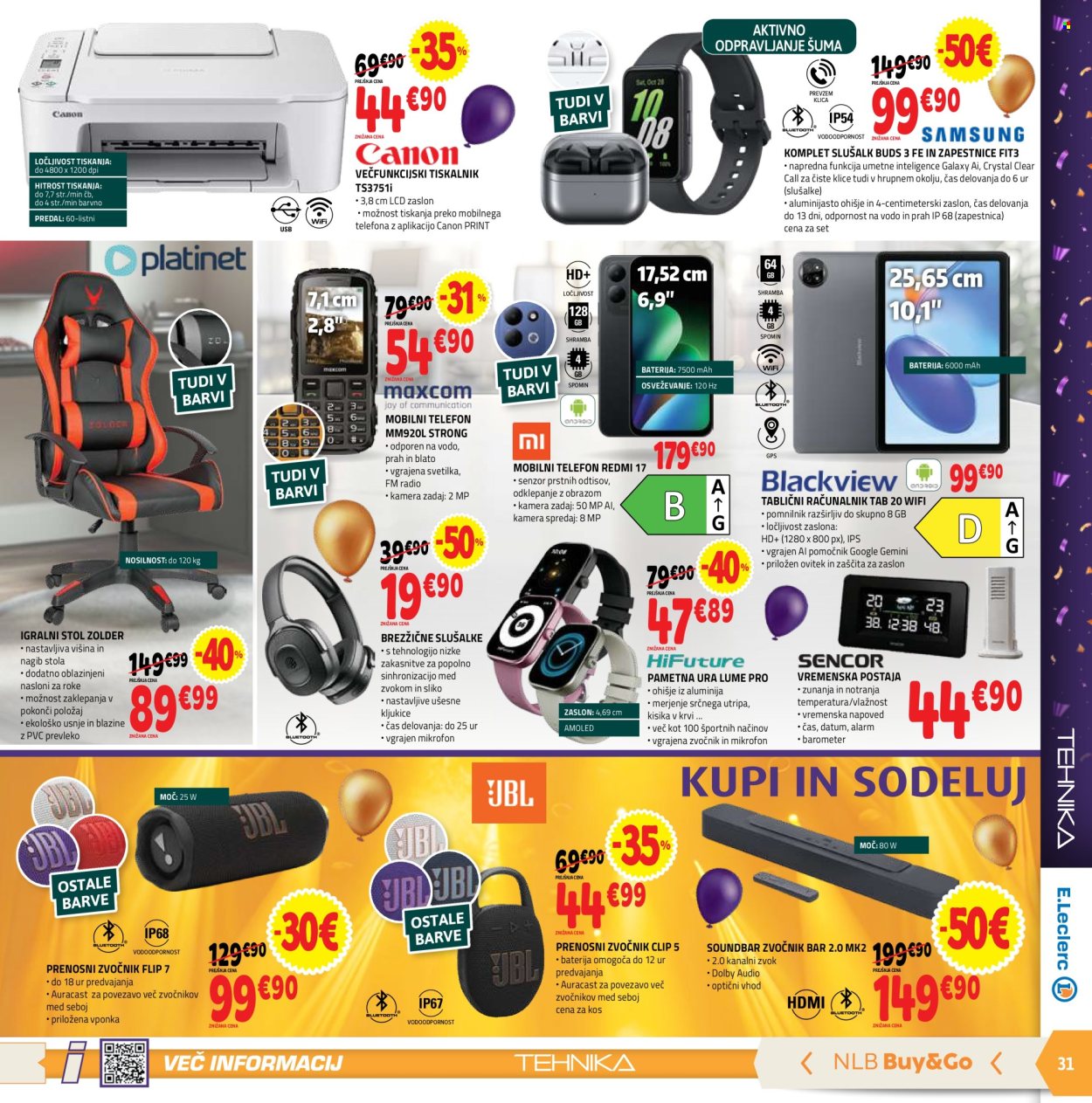 E.Leclerc katalog - 14.10.2026 - 24.10.2026. Stran 31