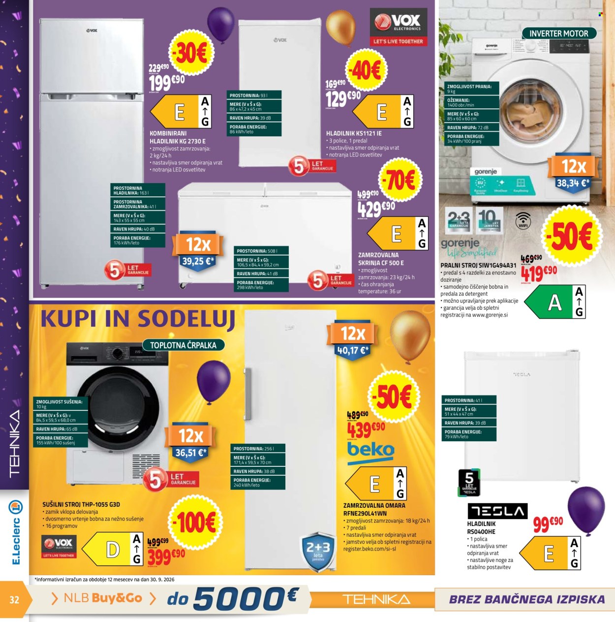 E.Leclerc katalog - 14.10.2026 - 24.10.2026. Stran 32