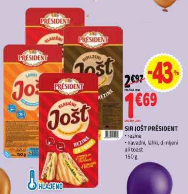SIR JOŠT PRESIDENT