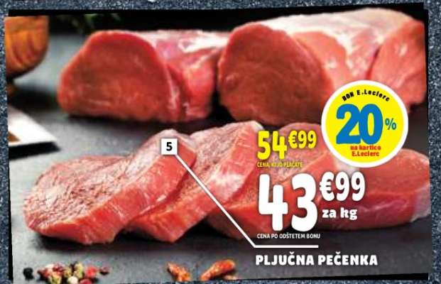 PLJUČNA PEČENKA