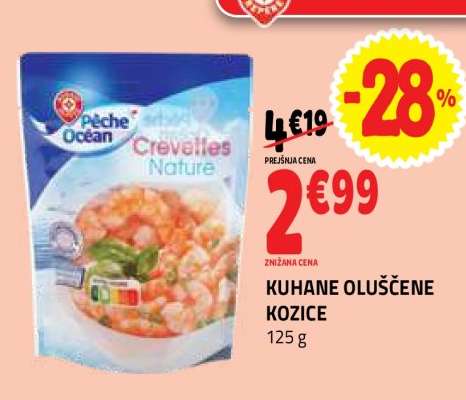 Kuhane oluščene kozice