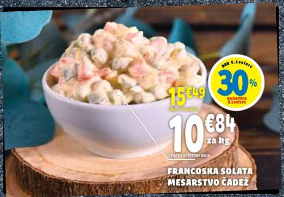 FRANCOSKA SOLATA MESARSTVO ČADEŽ