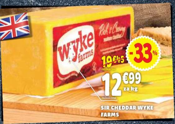 SIR CHEDDAR WYKE FARMS