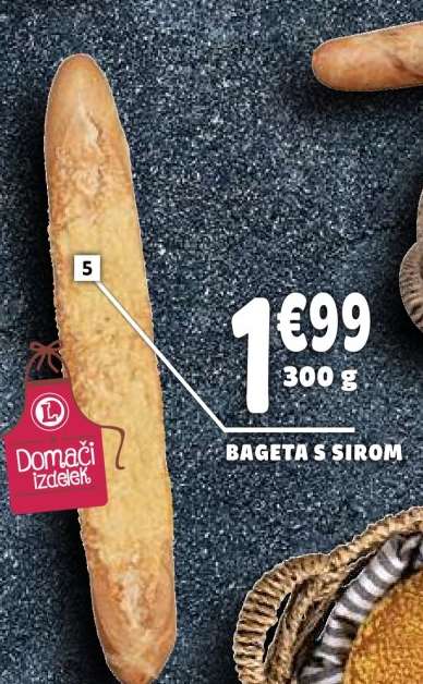 BAGETA S SIROM