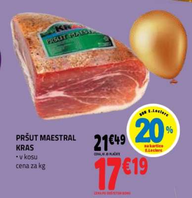 PRŠUT MAESTRAL KRAS