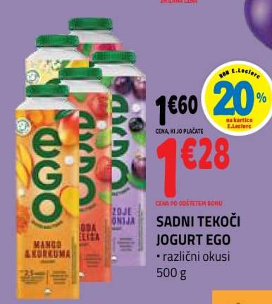 SADNI TEKOČI JOGURT EGO