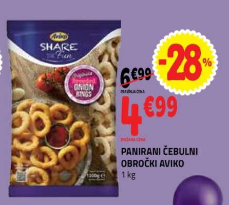 PANIRANI ČEBULNI OBROČKI AVIKO