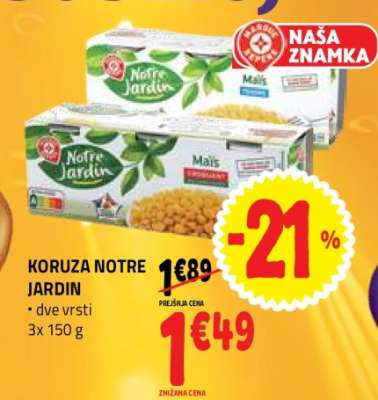KORUZA NOTRE JARDIN