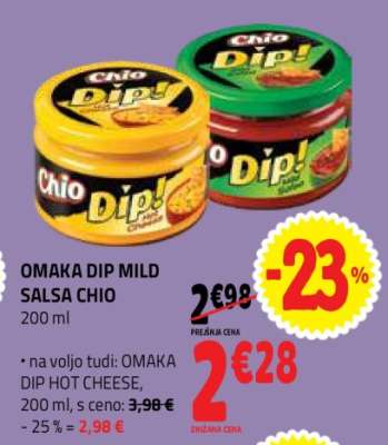 OMAKA DIP MILD SALSA CHIO