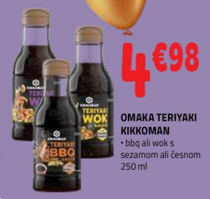 OMAKA TERIYAKI KIKKOMAN
