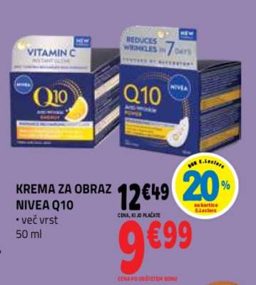 KREMA ZA OBRAZ NIVEA Q10