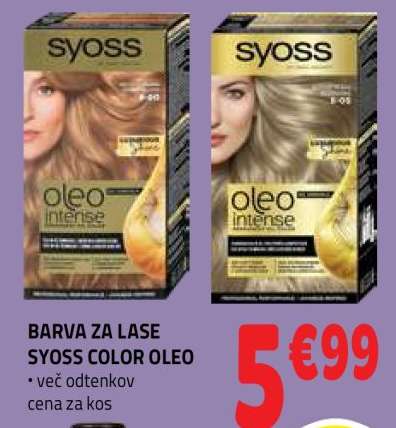 BARVA ZA LASE SYOSS COLOR OLEO
