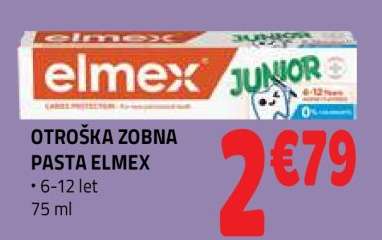 OTROŠKA ZOBNA PASTA ELMEX