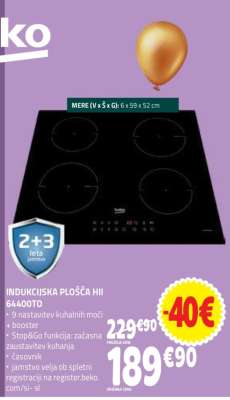 INDUKCIJSKA PLOŠČA HII 64400TO