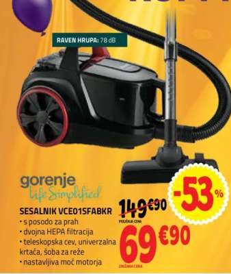 SESALNIK VCE01SFABKR