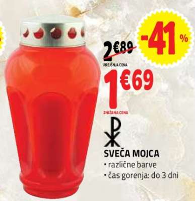 SVEČA MOJCA