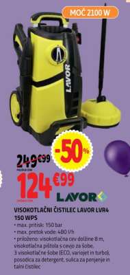 VISOKOTLAČNI ČISTILEC LAVOR LVR4 150 WPS