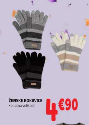 ŽENSKE ROKAVICE