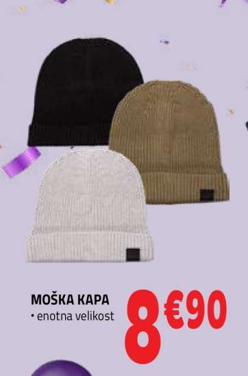 MOŠKA KAPA