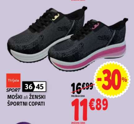 MOŠKI ali ŽENSKI ŠPORTNI COPATI