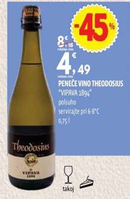 Peneče Vino Theodosius
