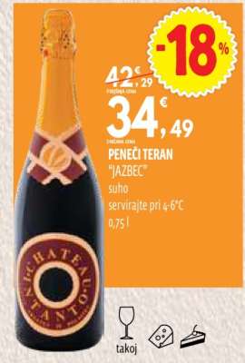 PENEČI TERAN "JAZBEC"