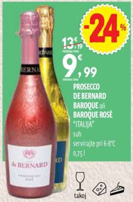 PROSECCO DE BERNARD BAROQUE ALI BAROQUE ROSÉ