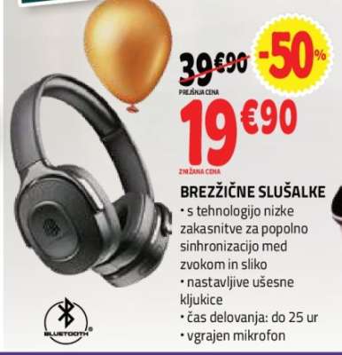 BREZŽIČNE SLUŠALKE