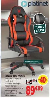 IGRALNI STOL ZOLDER