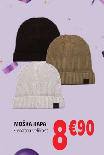 MOŠKA KAPA