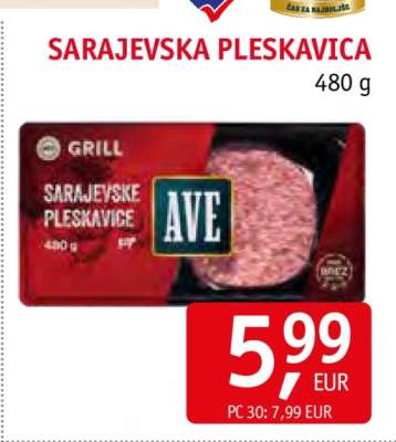 SARAJEVSKA PLESKAVICA