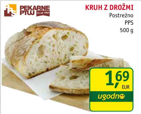 KRUH Z DROŽMI