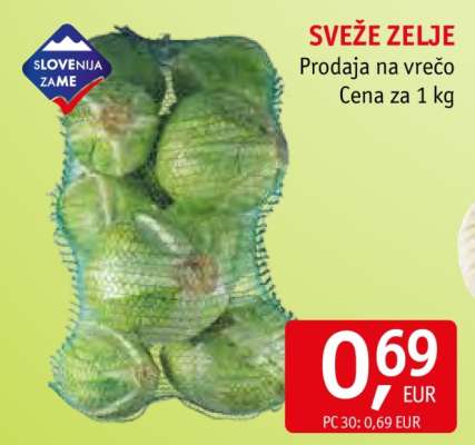 SVEŽE ZELJE