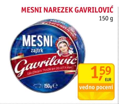 MESNI NAREZEK GAVRILOVIĆ