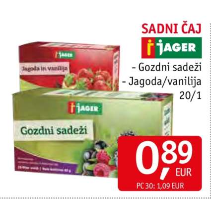 Sadni čaj Jager