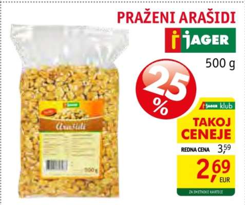 Praženi arašidi