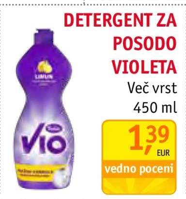 DETERGENT ZA POSODO VIOLETA