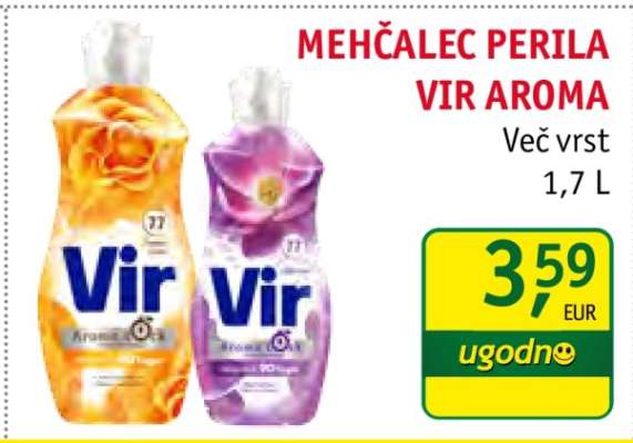 Mehčalec perila Vir Aroma