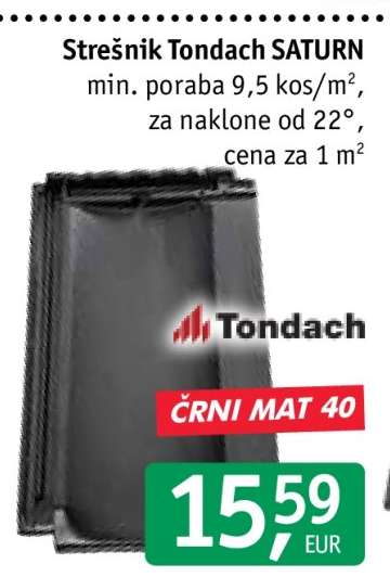 Strešnik Tondach Saturn