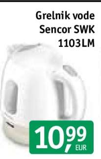 Grelnik vode Sencor SWK 1103LM