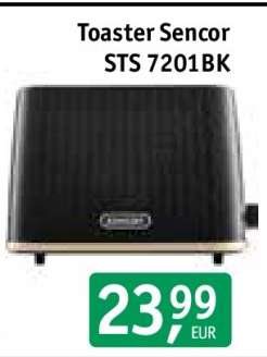 Toaster Sencor STS 7201BK