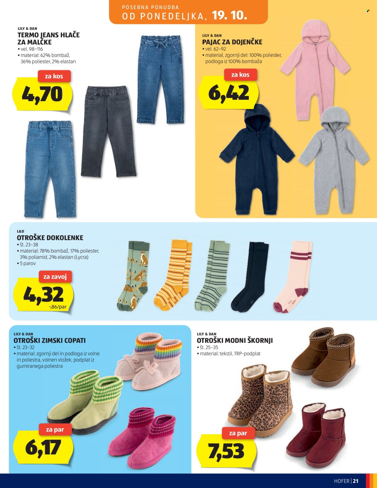 Hofer katalog - 14.10.2026 - 22.10.2026. Stran 21