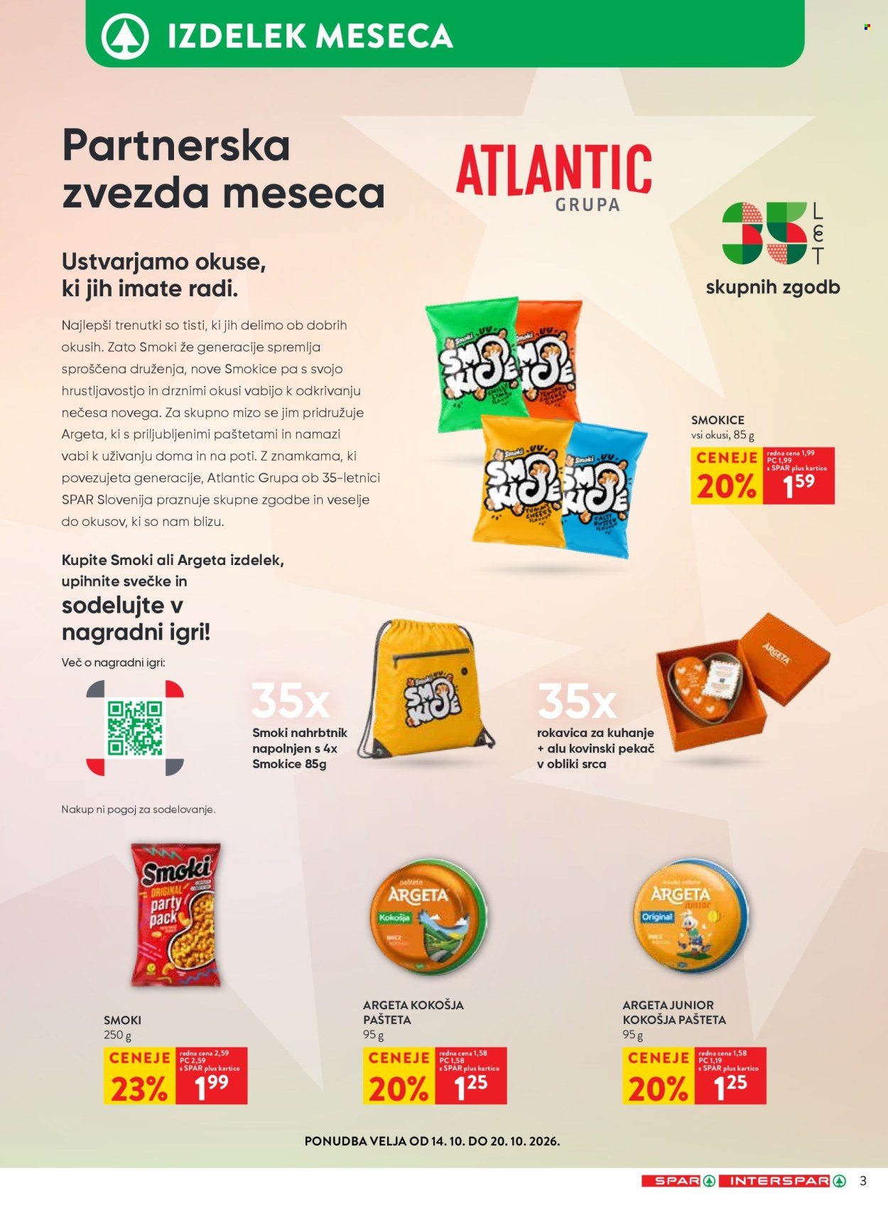 SPAR katalog - 14.10.2026 - 27.10.2026. Stran 3