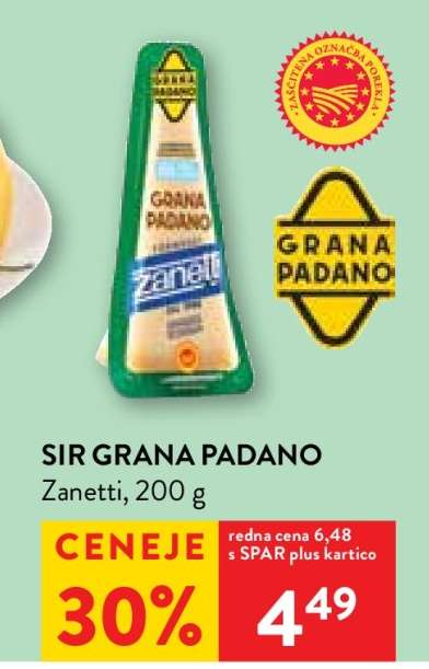 SIR GRANA PADANO