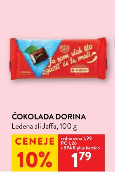 Čokolada Dorina