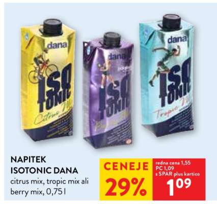NAPITEK ISOTONIC DANA