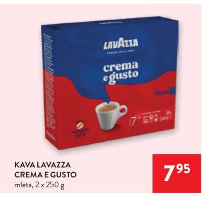 Kava Lavazza Crema e gusto