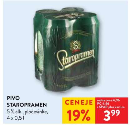 PIVO STAROPRAMEN